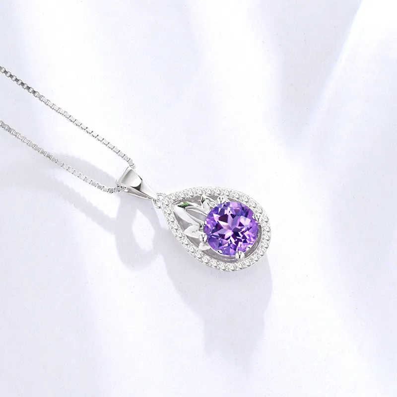CENTURY&KINDLE S925 Silver Necklaces Women's-7