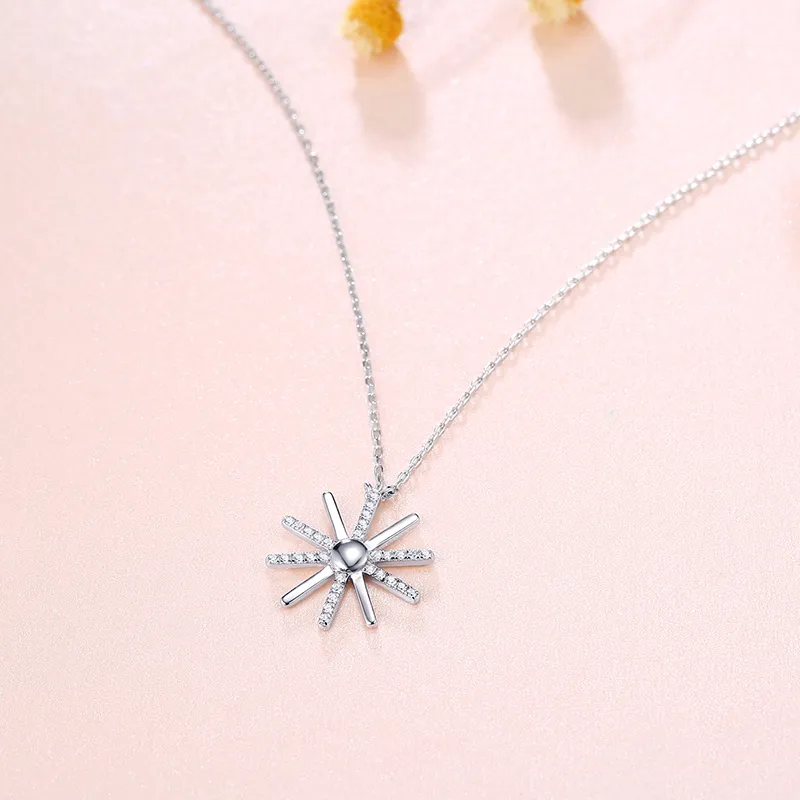 CENTURY&KINDLE S925 Silver Necklaces Women's-6