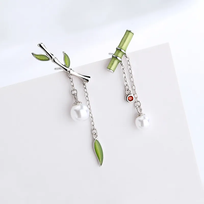CENTURY&KINDLE S925 Silver Earrings Women's-5