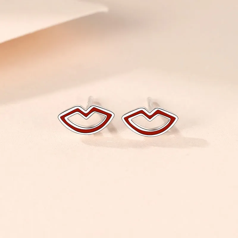 CENTURY&KINDLE 999 Fine Silver Stud Earrings Women's-1