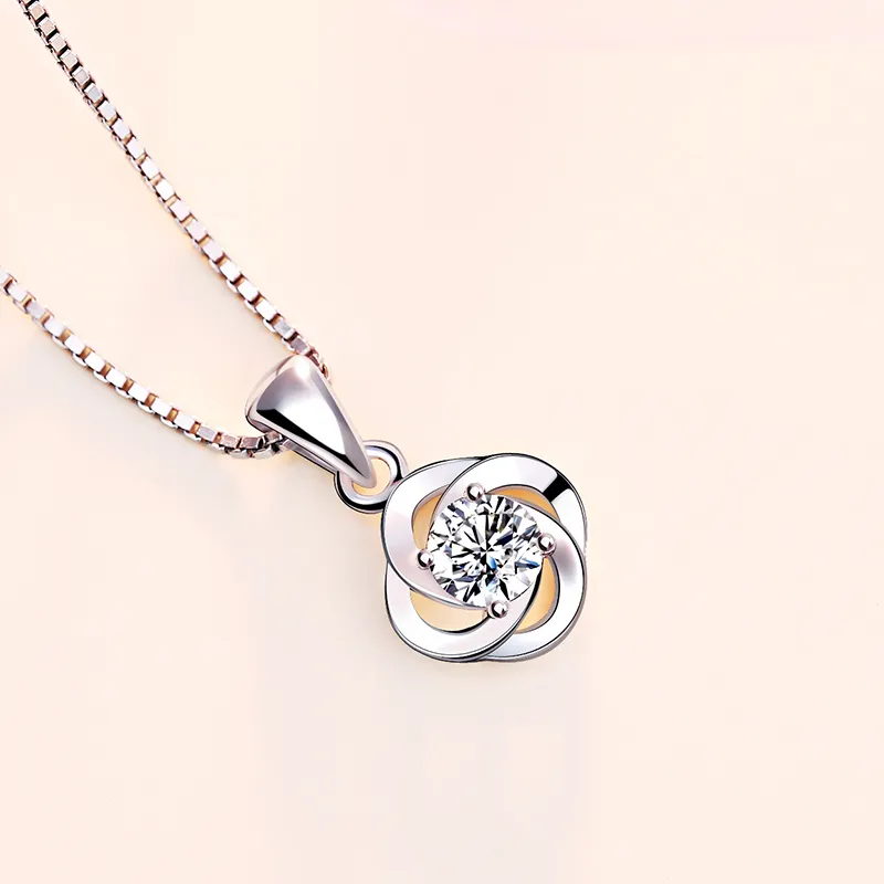 CENTURY&KINDLE 999 Fine Silver Necklaces Women's-1