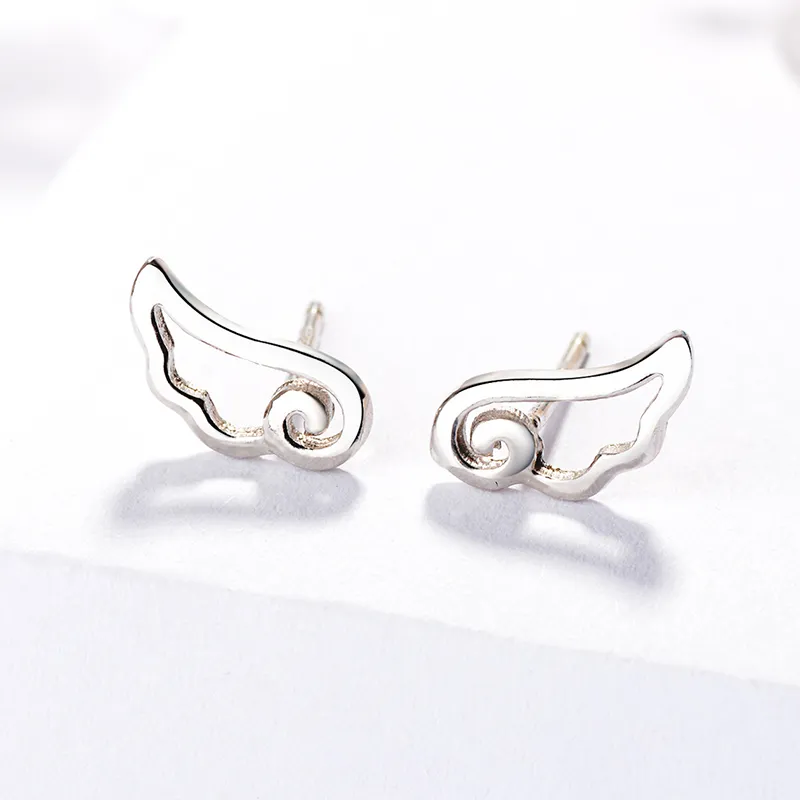 CENTURY&KINDLE S925 Silver Stud Earrings Women's-3