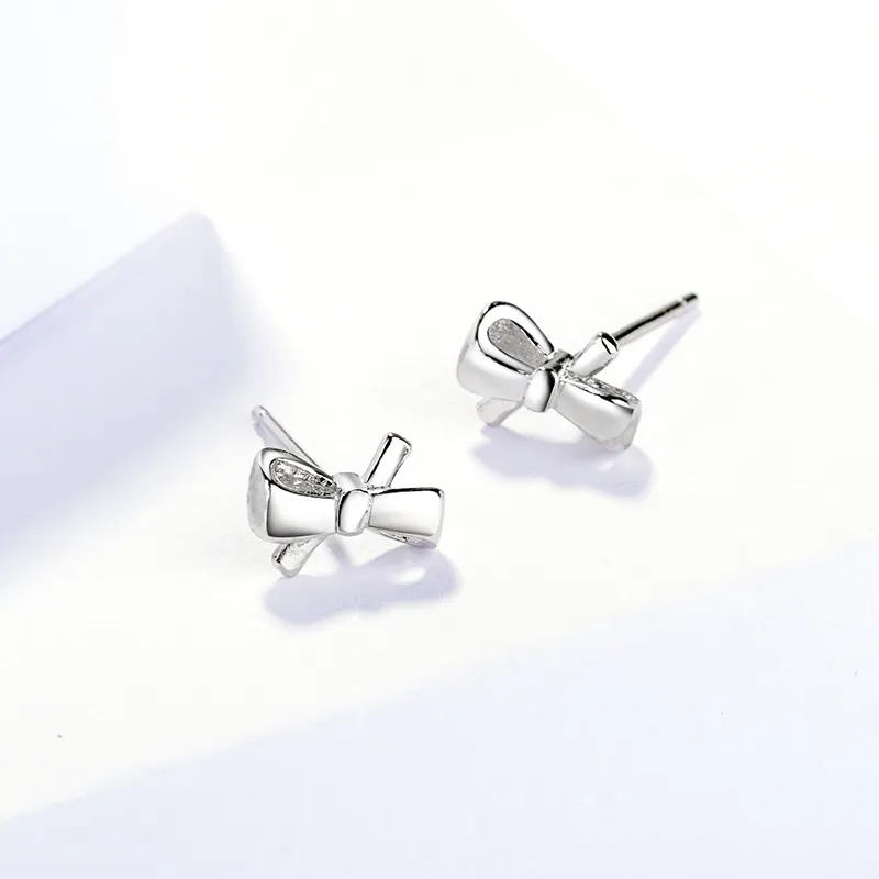 CENTURY&KINDLE S925 Silver Stud Earrings Women's-3