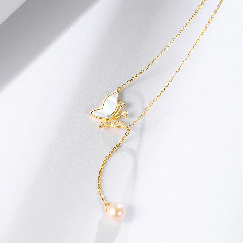 CENTURY&KINDLE S925 Silver Necklaces Women's-3