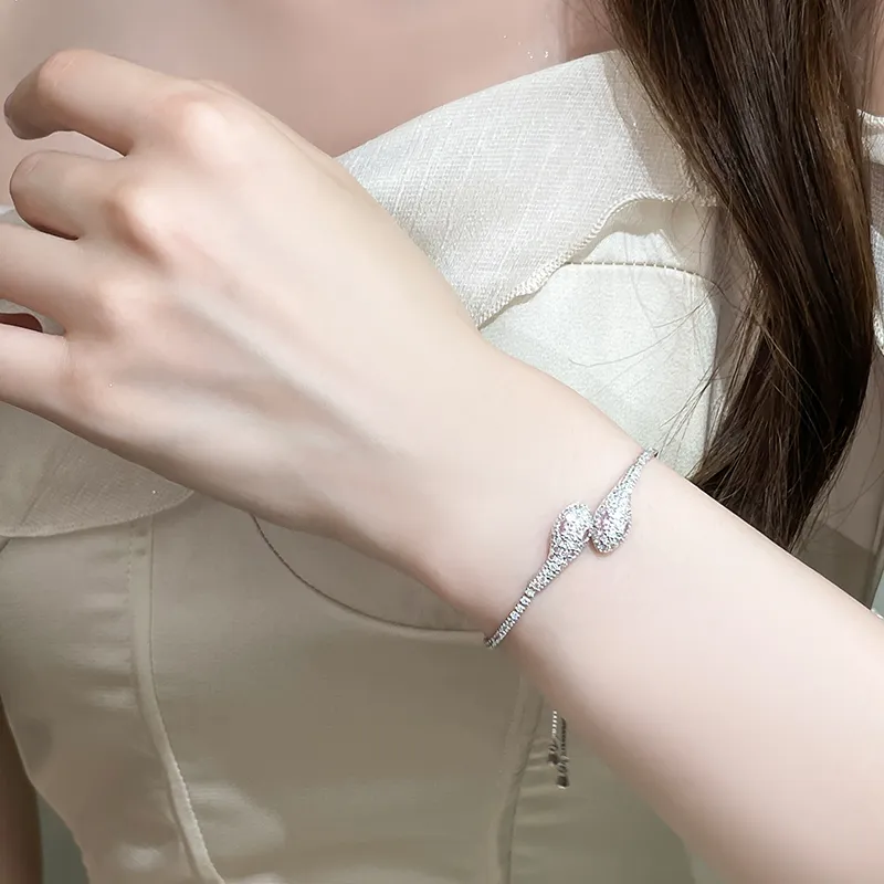 CENTURY&KINDLE 925 Sterling Silver Bracelets Women's-6