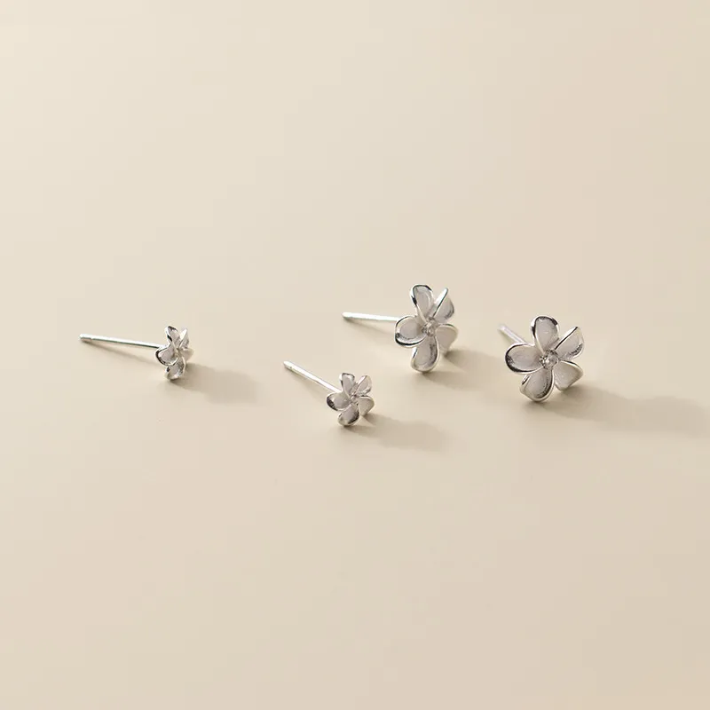 CENTURY&KINDLE S925 Silver Stud Earrings Women's-7