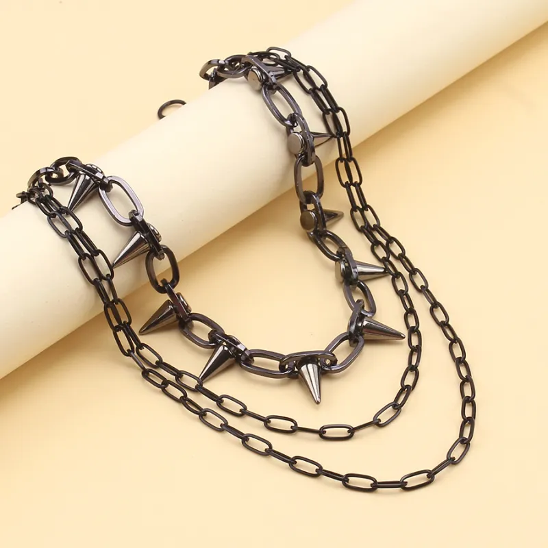 CENTURY&KINDLE Metal Pants Chains Unisex-2