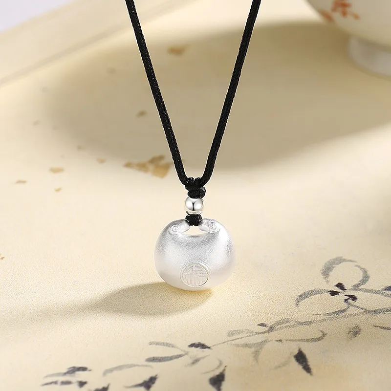 CENTURY&KINDLE 999 Fine Silver Necklaces Women's-2