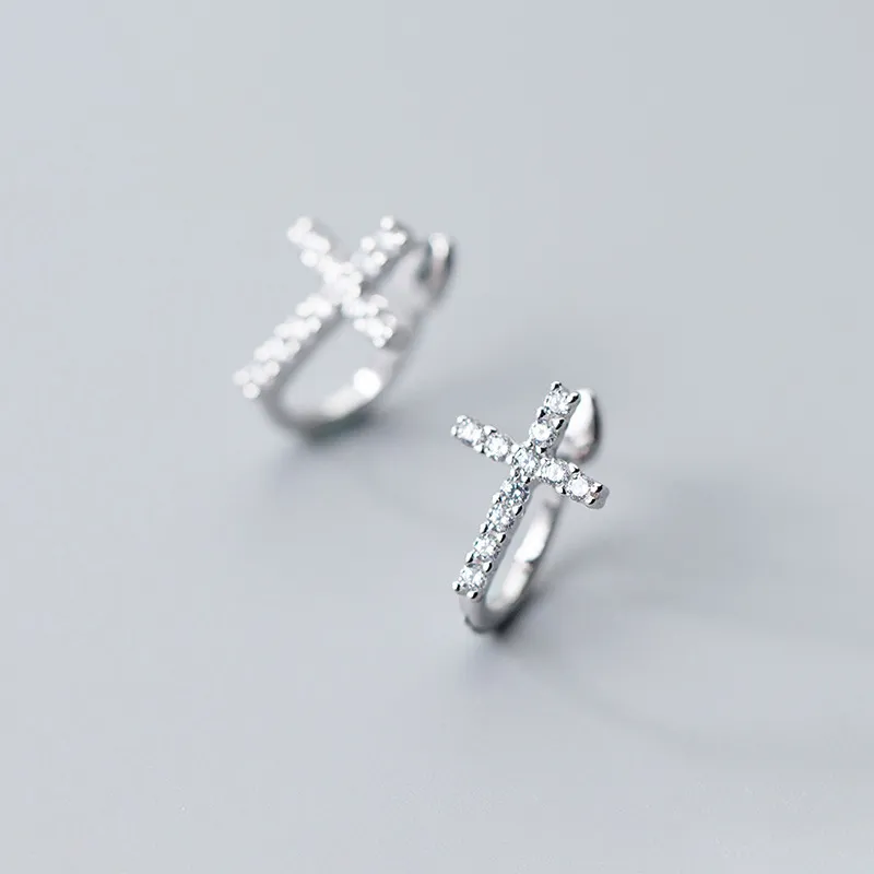CENTURY&KINDLE S925 Silver Clip On Earrings Women's-4