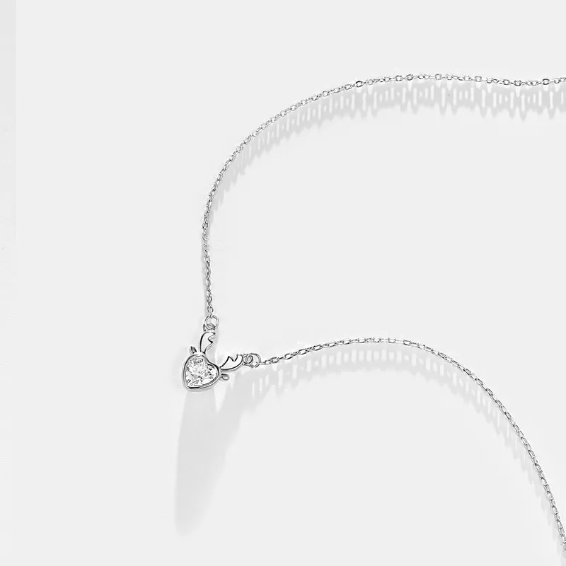 CENTURY&KINDLE S925 Silver Necklaces Women's-2