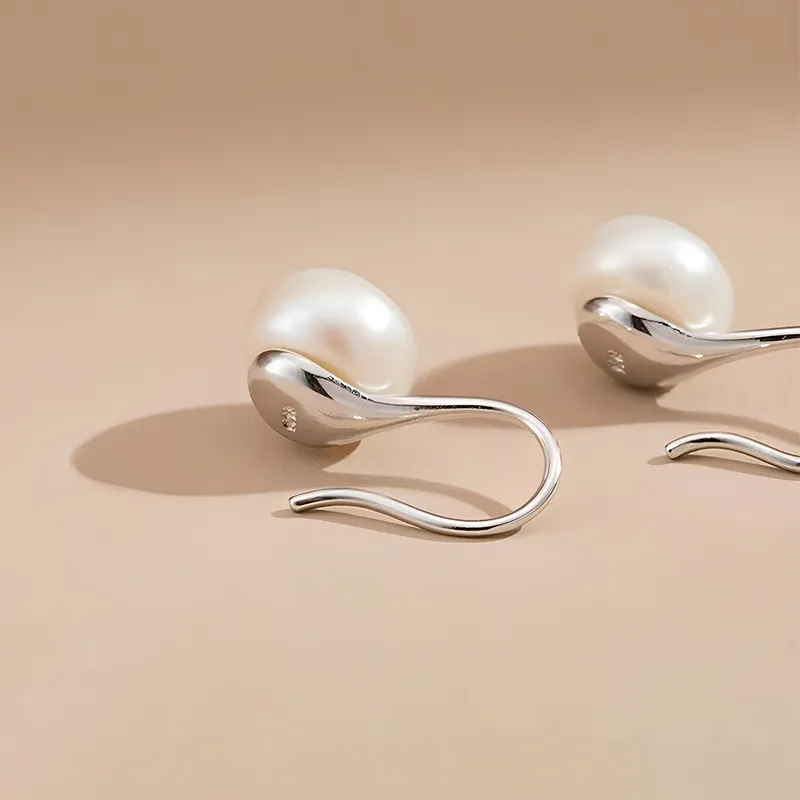 CENTURY&KINDLE S925 Silver Earrings Women's-4