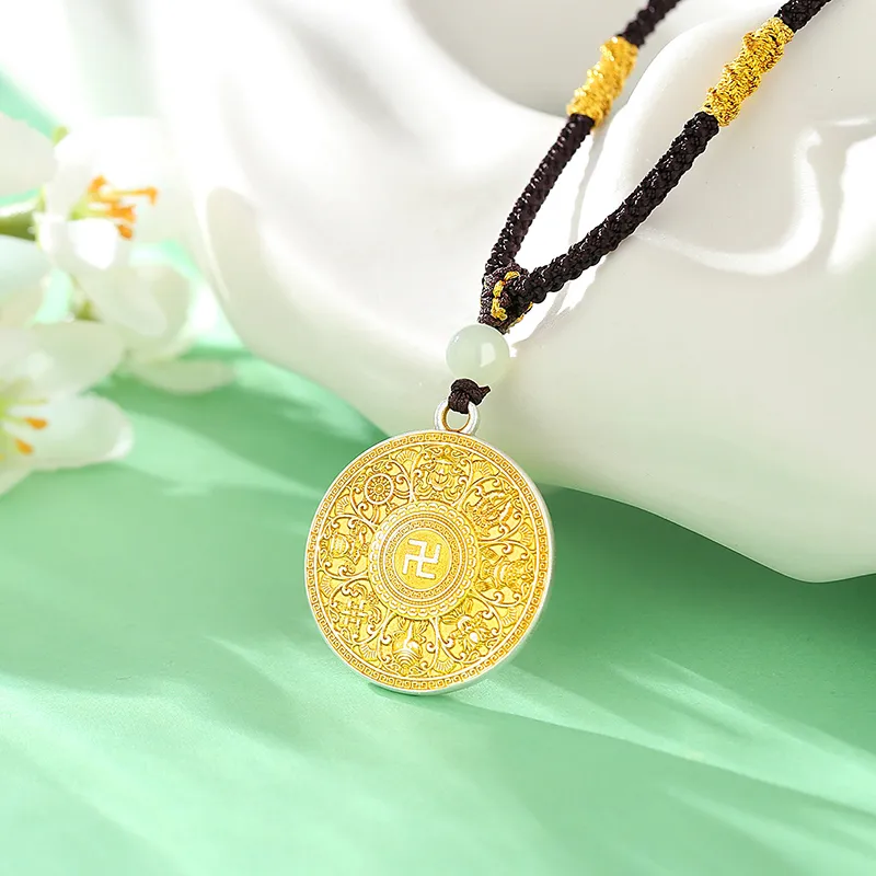 CENTURY&KINDLE 999 Fine Silver Necklaces Unisex-8