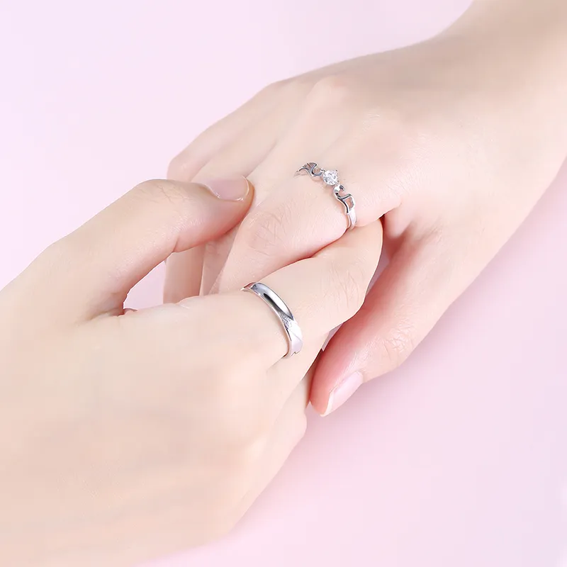 CENTURY&KINDLE S925 Silver Rings Unisex-15