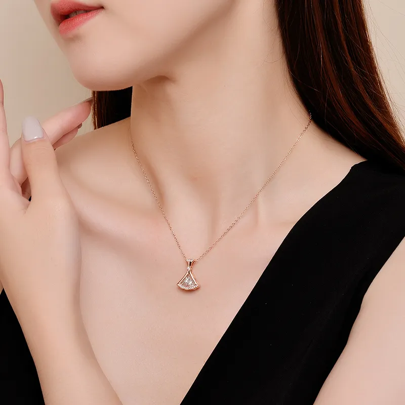 CENTURY&KINDLE 316L Titanium Steel Necklaces Women's-5