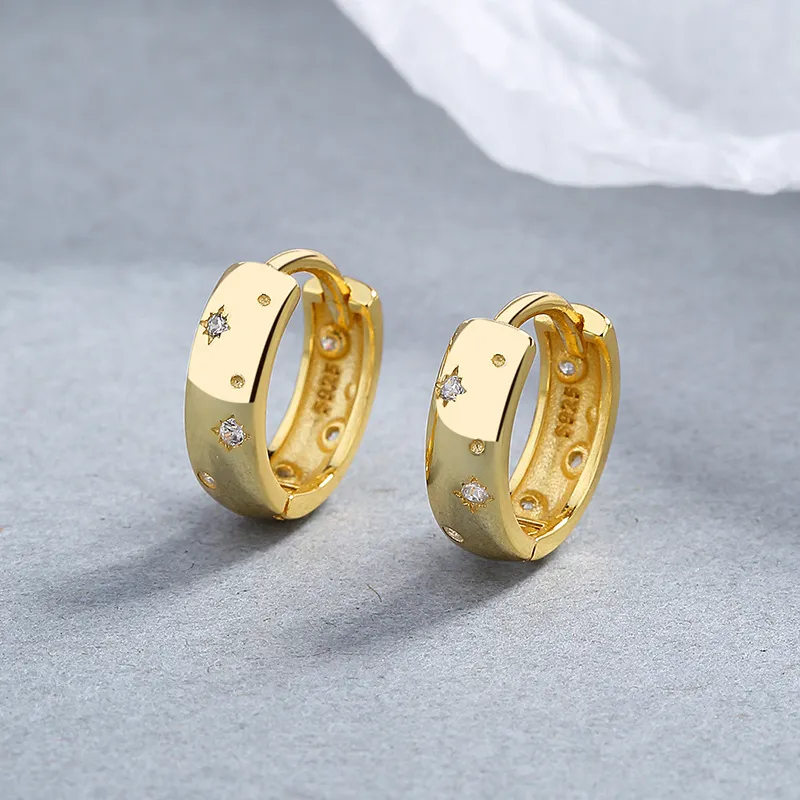 CENTURY&KINDLE S925 Silver Earrings Women's-7