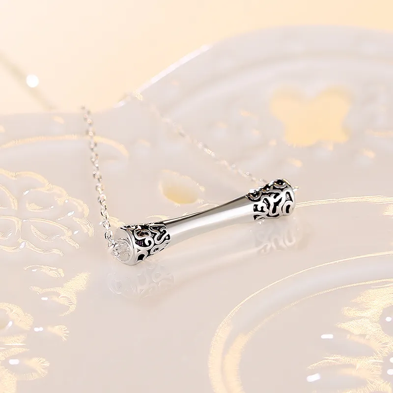CENTURY&KINDLE S925 Silver Necklaces Women's-2