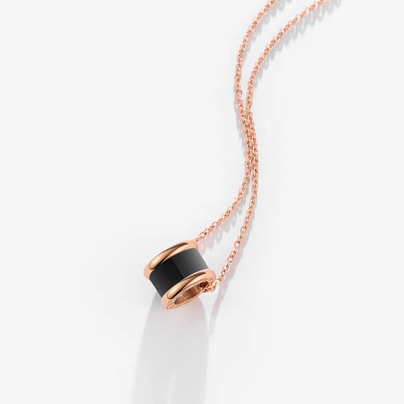 CENTURY&KINDLE Titanium Steel Necklaces Women's-3