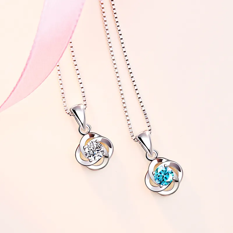 CENTURY&KINDLE 999 Fine Silver Necklaces Women's-4