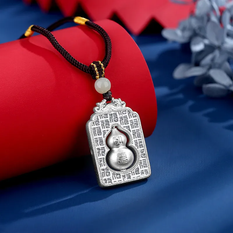 CENTURY&KINDLE 999 Fine Silver Pendants Unisex-3