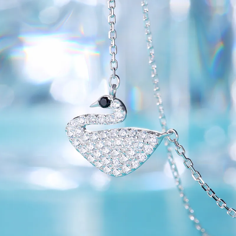 CENTURY&KINDLE S925 Silver Necklaces Women's-3