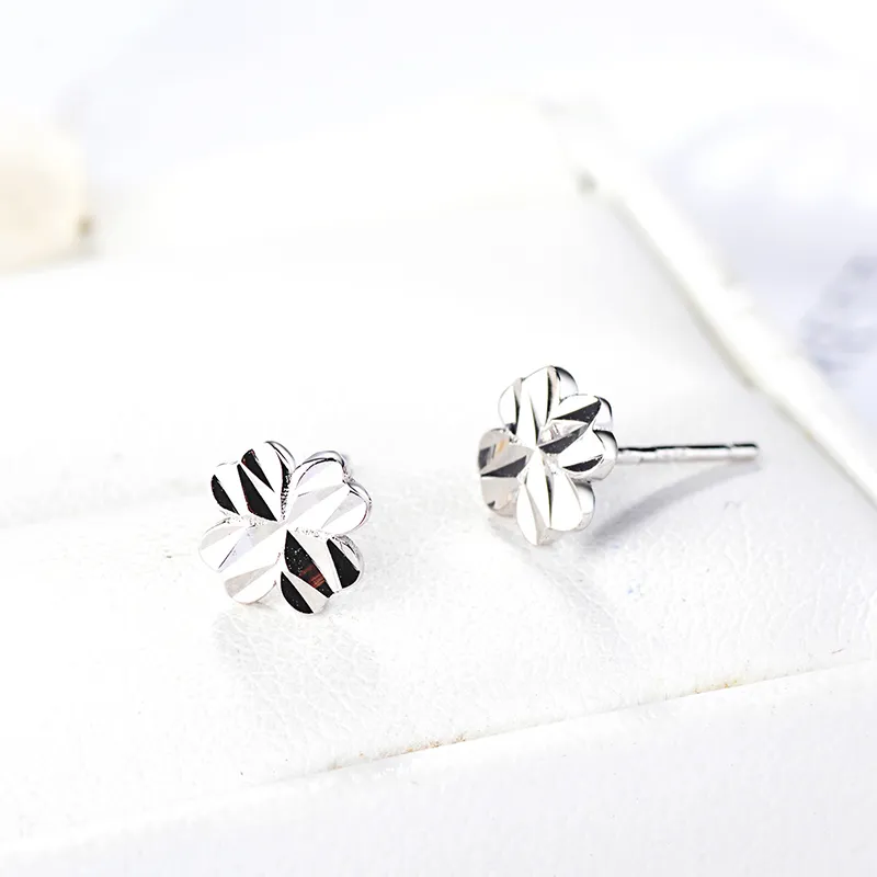 CENTURY&KINDLE S925 Silver Stud Earrings Women's-7
