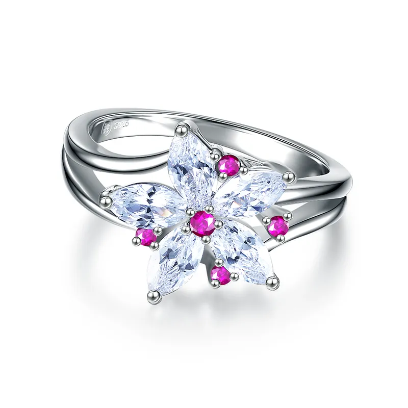 CENTURY&KINDLE S925 Silver Rings Women's-1