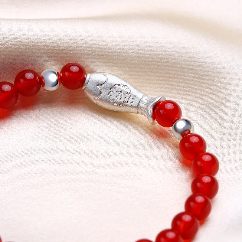 CENTURY&KINDLE Agate Bracelets Women's-3