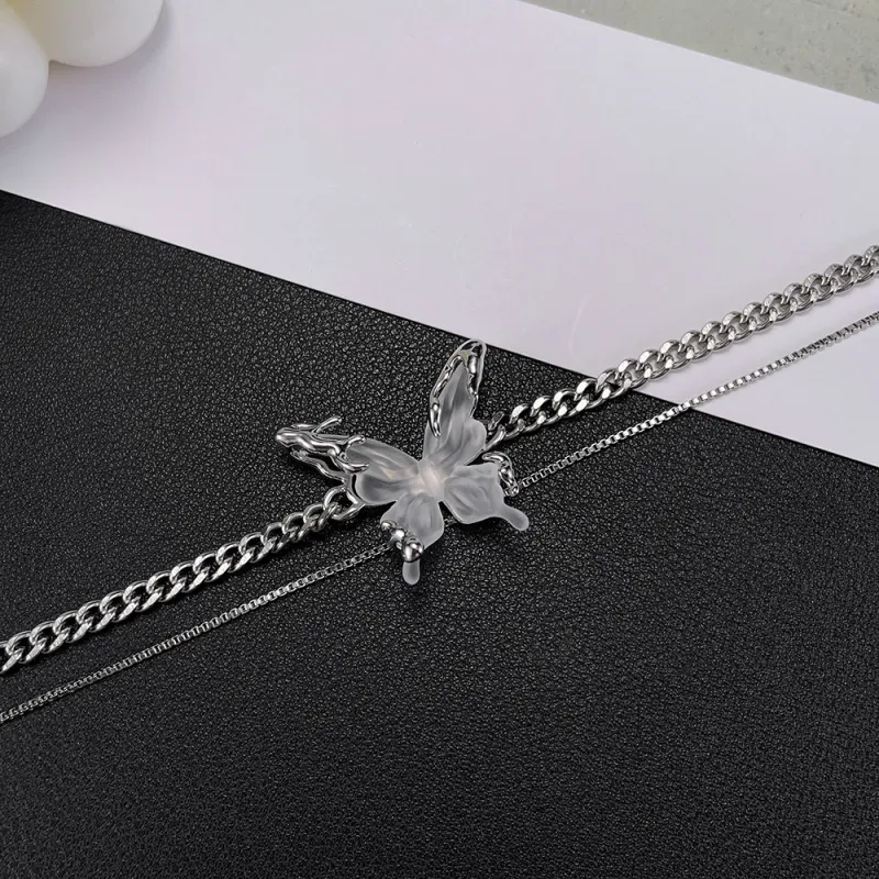 CENTURY&KINDLE Titanium Steel Necklaces Women's-1