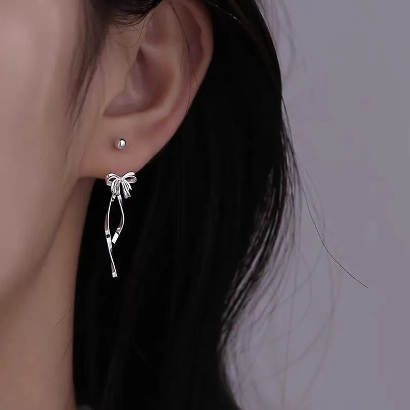 CENTURY&KINDLE S925 Silver Earrings Women's-4