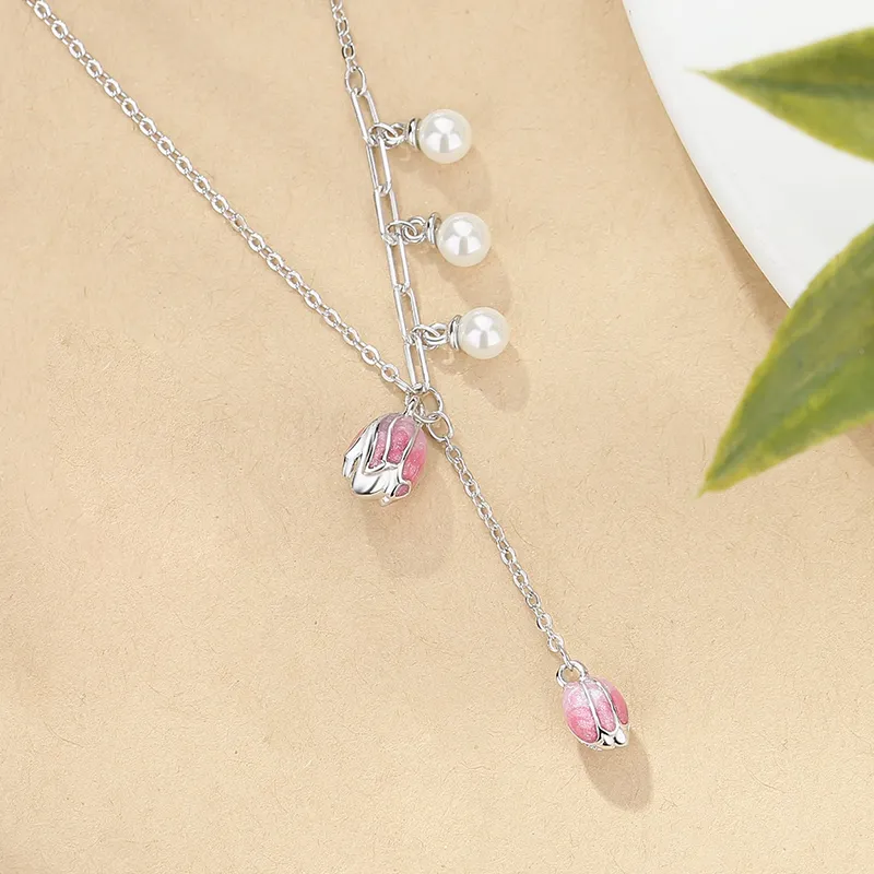CENTURY&KINDLE S925 Silver Necklaces Women's-3