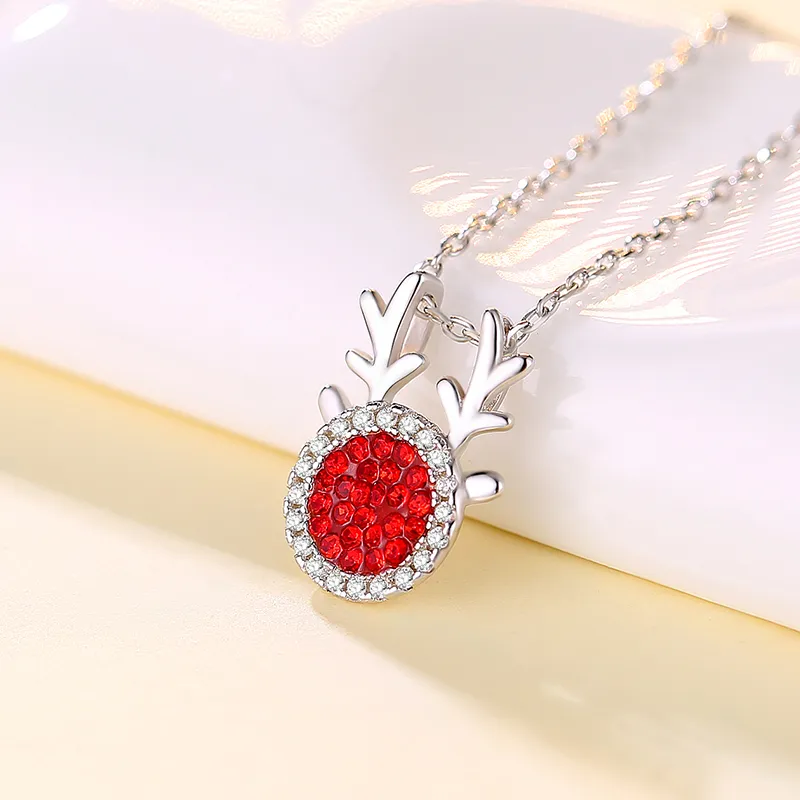 CENTURY&KINDLE S925 Silver Necklaces Women's-1