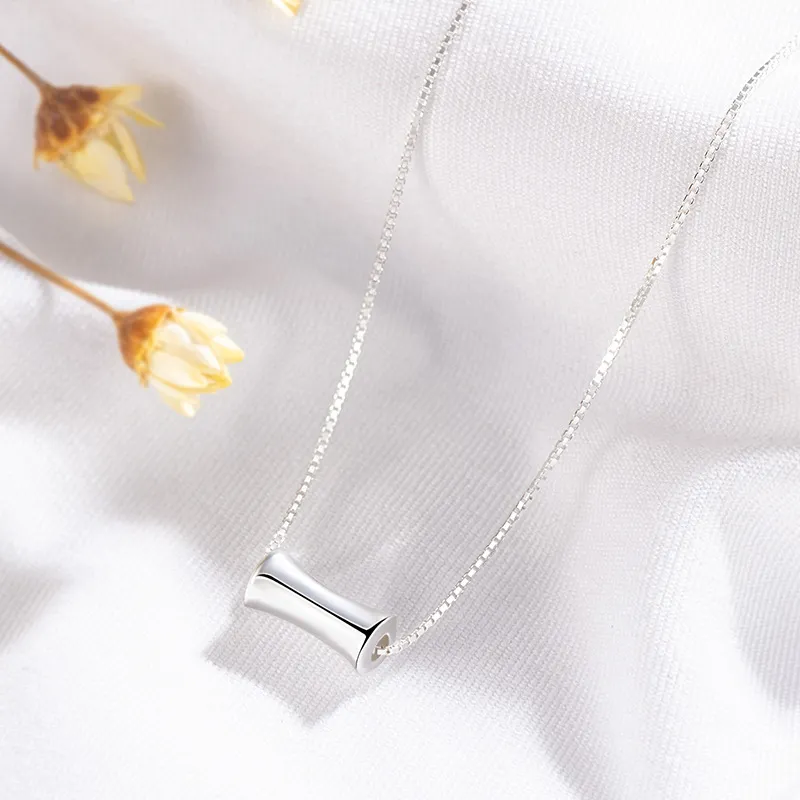 CENTURY&KINDLE 925 Sterling Silver Necklaces Women's-3