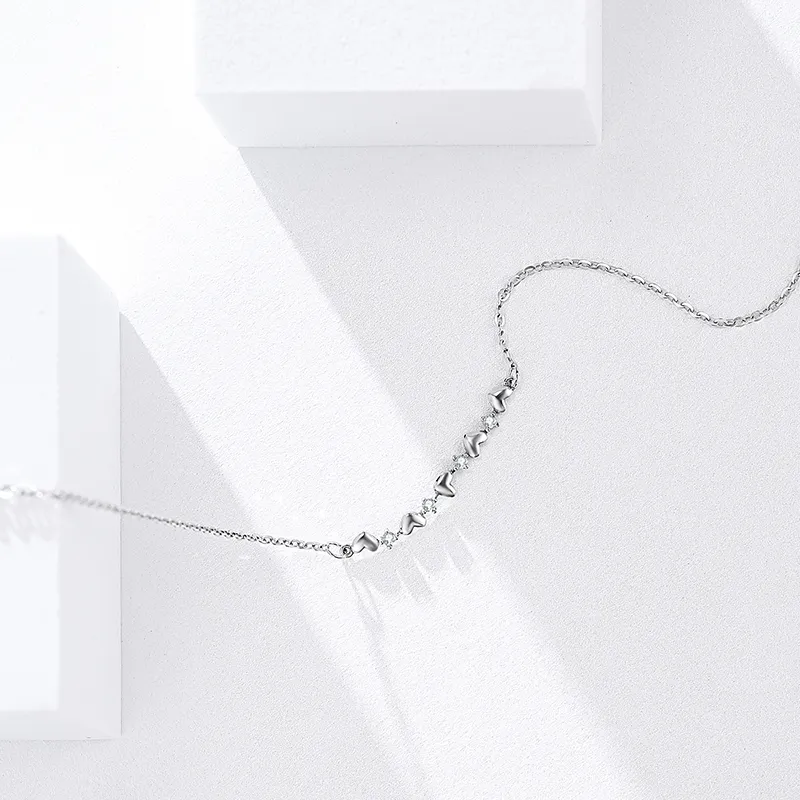 CENTURY&KINDLE S925 Silver Necklaces Women's-3