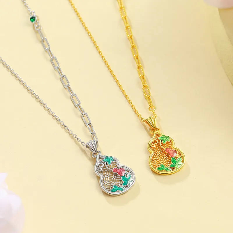 CENTURY&KINDLE 925 Sterling Silver Necklaces Women's-7