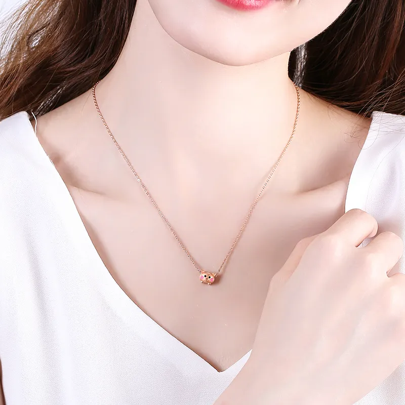 CENTURY&KINDLE S925 Silver Necklaces Women's-3