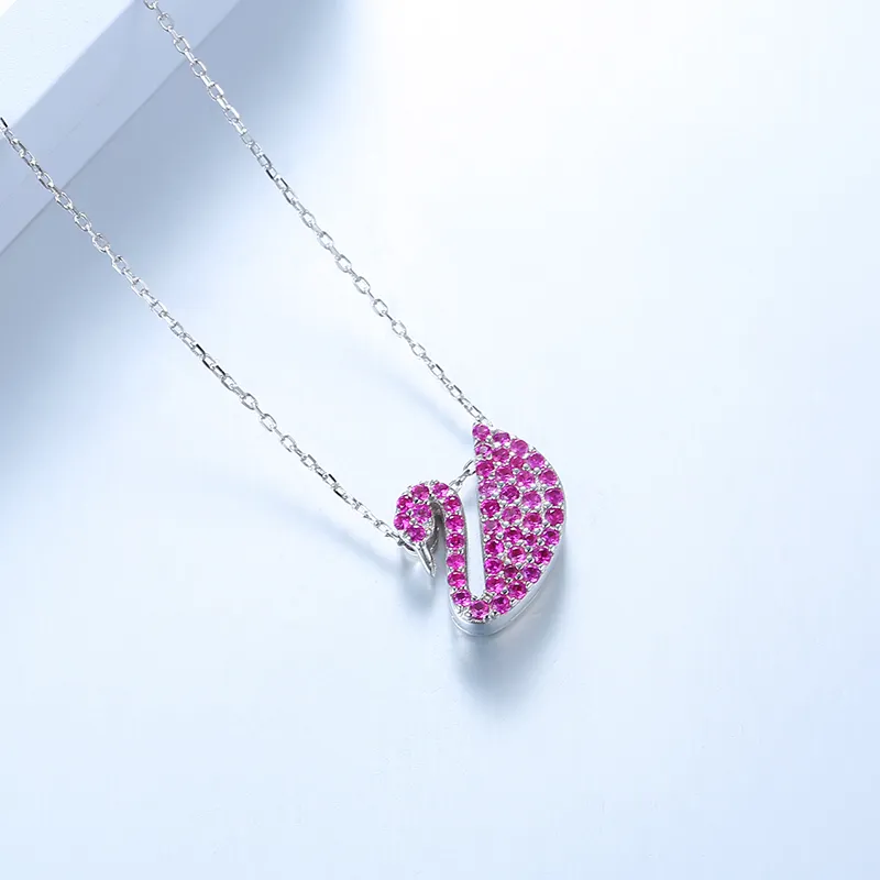 CENTURY&KINDLE S925 Silver Necklaces Women's-20