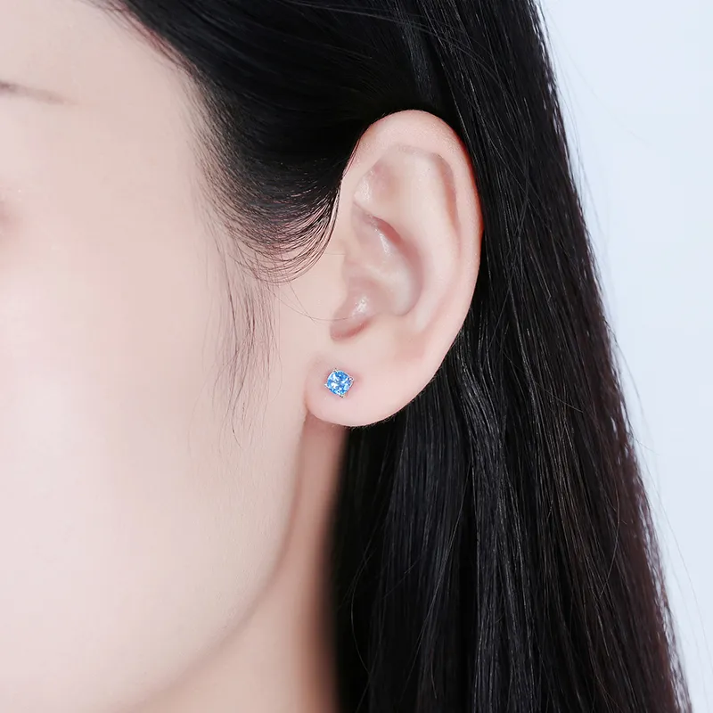 CENTURY&KINDLE Crystal Earrings Women's-10
