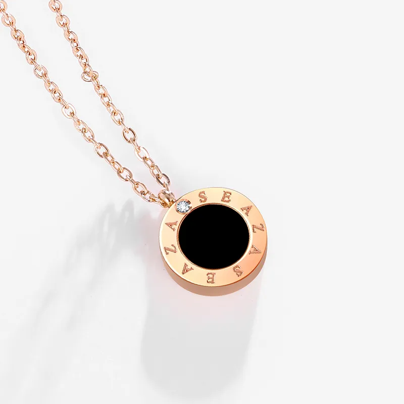 CENTURY&KINDLE 316L Titanium Steel Necklaces Women's-2