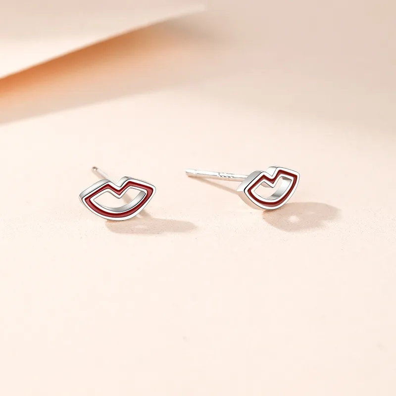 CENTURY&KINDLE 999 Fine Silver Stud Earrings Women's-2