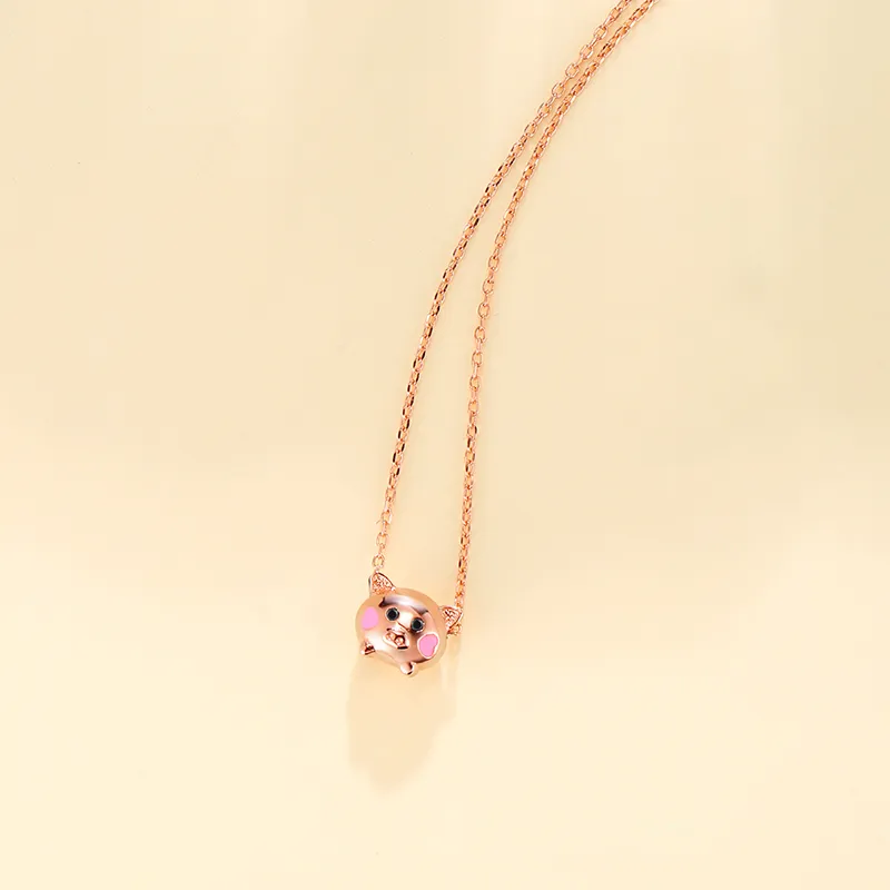 CENTURY&KINDLE S925 Silver Necklaces Women's-4