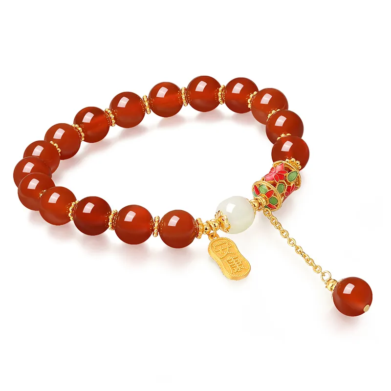 CENTURY&KINDLE Agate Bracelets Women's-4