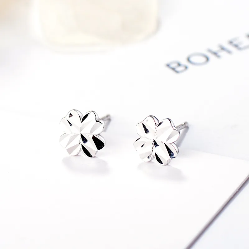 CENTURY&KINDLE S925 Silver Stud Earrings Women's-6