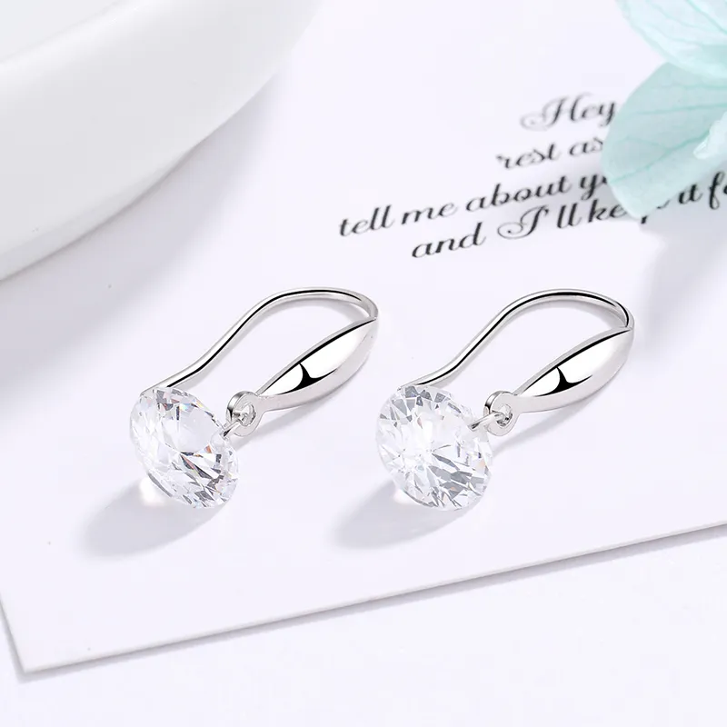 CENTURY&KINDLE S925 Silver Earrings Women's-4