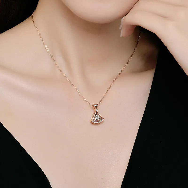 CENTURY&KINDLE 316L Titanium Steel Necklaces Women's-6