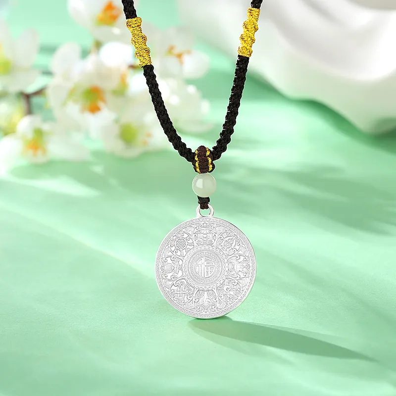 CENTURY&KINDLE 999 Fine Silver Necklaces Unisex-2