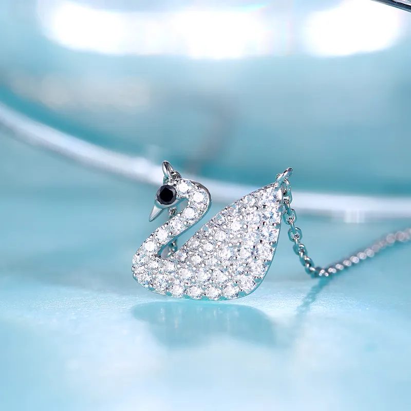 CENTURY&KINDLE S925 Silver Necklaces Women's-5