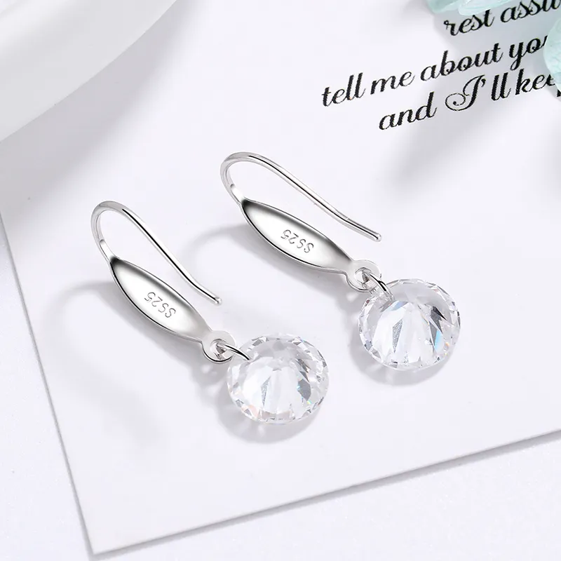 CENTURY&KINDLE S925 Silver Earrings Women's-2