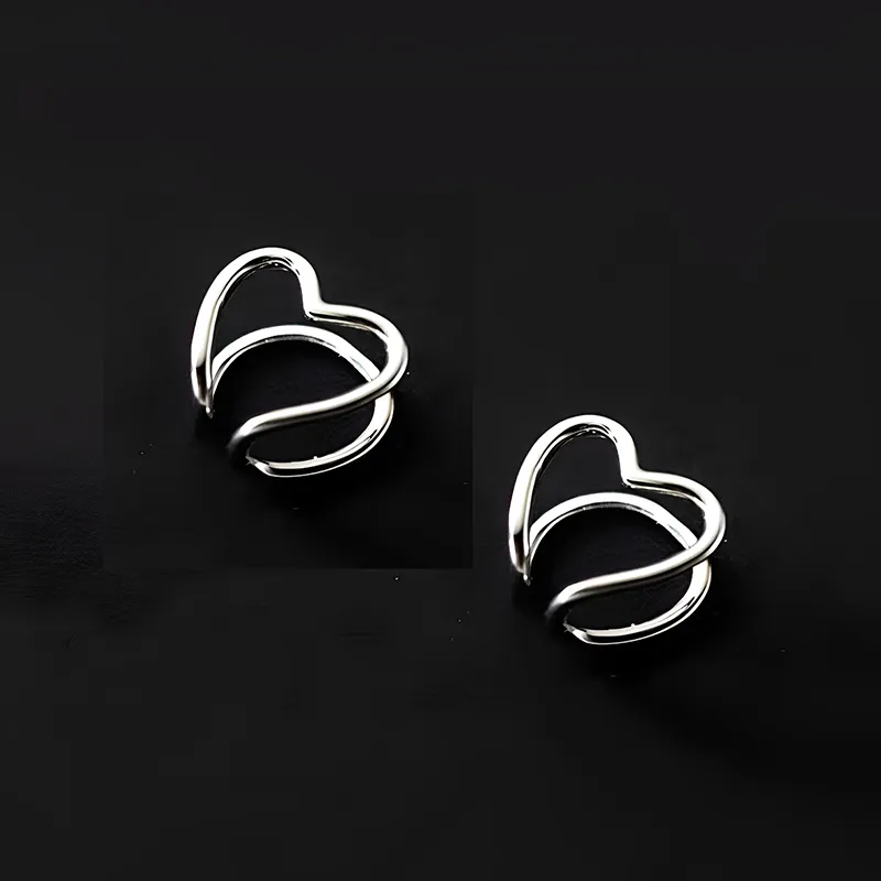 CENTURY&KINDLE S925 Silver Clip On Earrings Women's-2