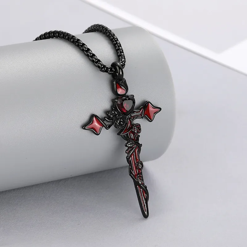 CENTURY&KINDLE Titanium Steel Necklaces Unisex-5