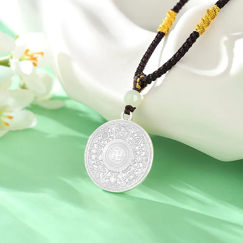 CENTURY&KINDLE 999 Fine Silver Necklaces Unisex-3